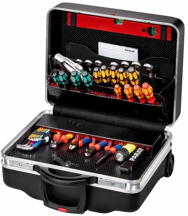 Куфар CLASSIC KingSize Roll neo CP-7 държач 60 инструмента, X-ABS антиплъзгащ м-л, Ш47хВ36хД21см PARAT