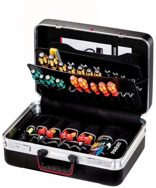 Куфар CLASSIC barrel lock Plus, 50 джоба за инструменти, X-ABS антиплъзгащ м-л,Ш48хВ36хД21см PARAT