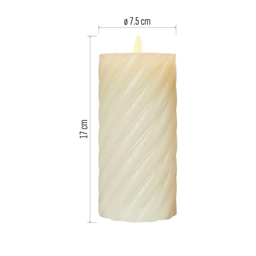 Декорация свещ 17х7.5см LED топла светлина 2 бр. IP20 с батерии CANDLES EMOS