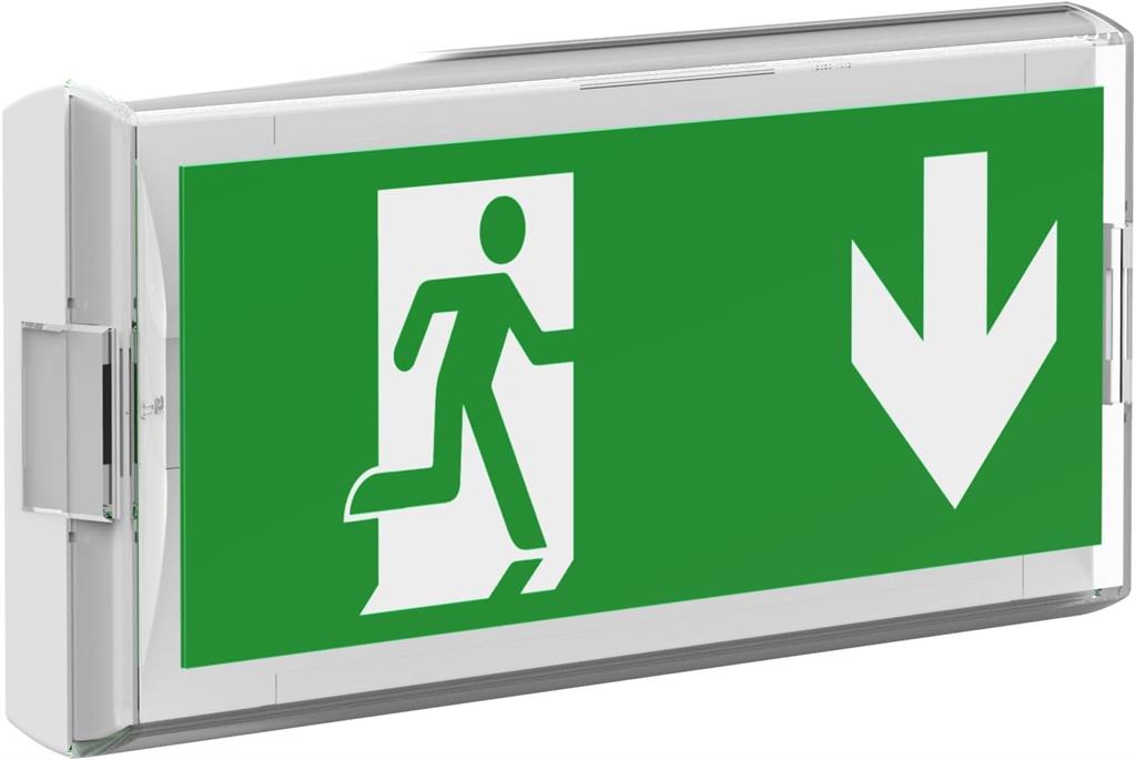 Авариен осветител LED 2.5W 100lm 3h 4000K IP20 открит монтаж с дистанционно управление VG