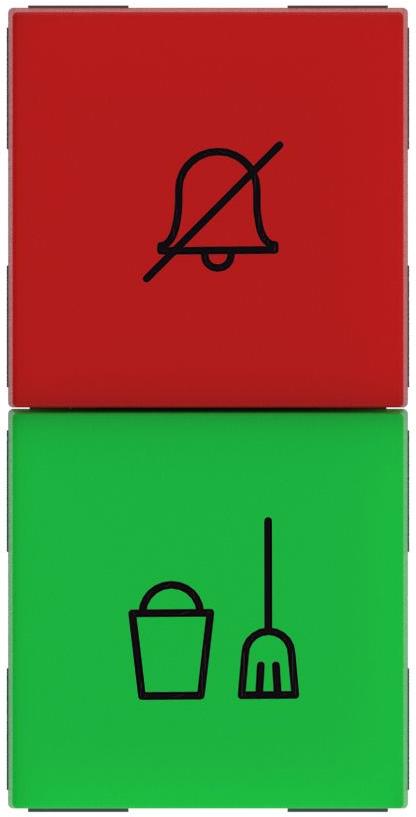 Светлинен индикатор почисти/не безпокой 1 мод. Classia Bticino