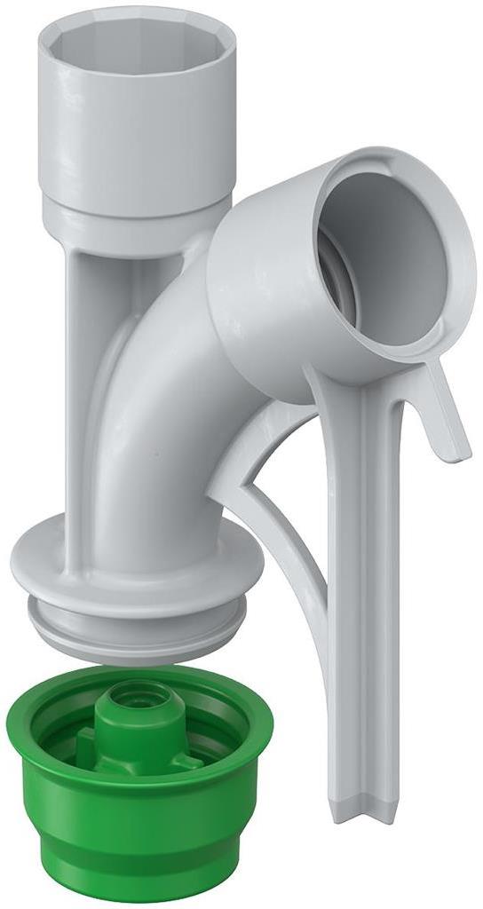 Изход в бетон 30° за гофрирана тръба Ø20мм, Kaiser