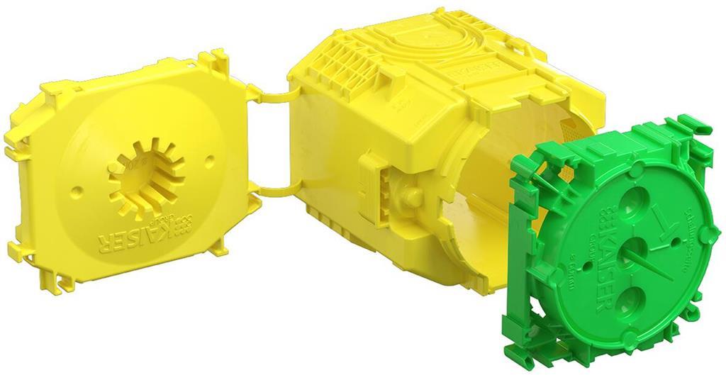 Конзолна кутия за бетон в стена B1, Ø60мм, дълбочина 106мм, Kaiser