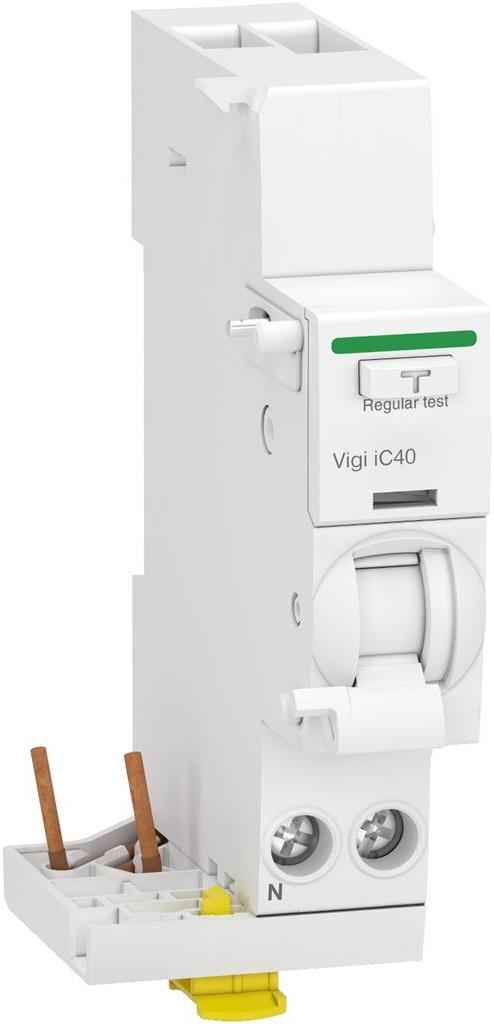 ДТЗ модул Acti 9 Vigi iC40 1P+N 40A 30mA тип AC 6kA 1 мод. SE