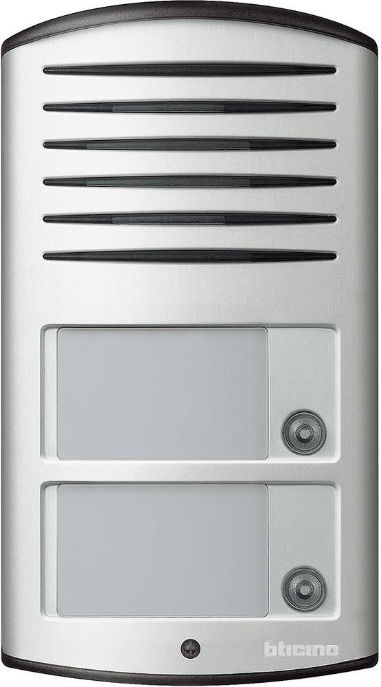 Аудио входен панел LINEA 2000 с 2 бутона Bticino