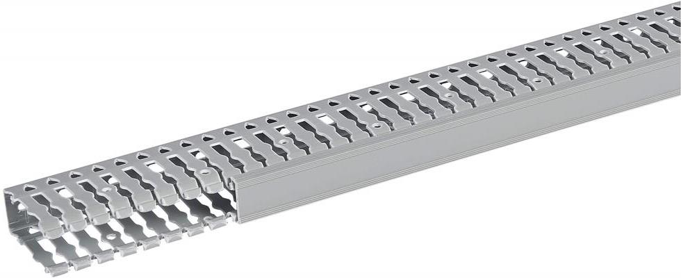 Кабелен канал перфориран 25х60мм /ШхВ/ серия Segma PLANET-WATTOHM