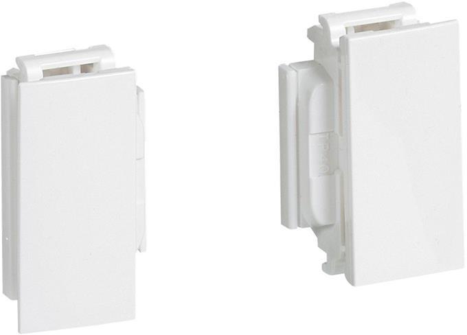 Съединител (2 бр.) за капак 45мм БЯЛ Soluclip DLP Legrand