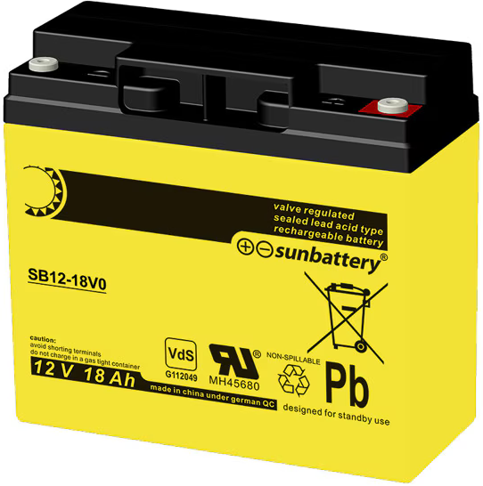 Акумулатор VRLA 18Аh/12V VdS SB