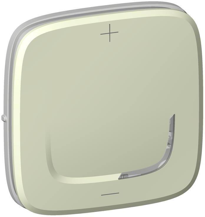 Лицев панел за бутонен димер цвят Крем Valena Allure Legrand