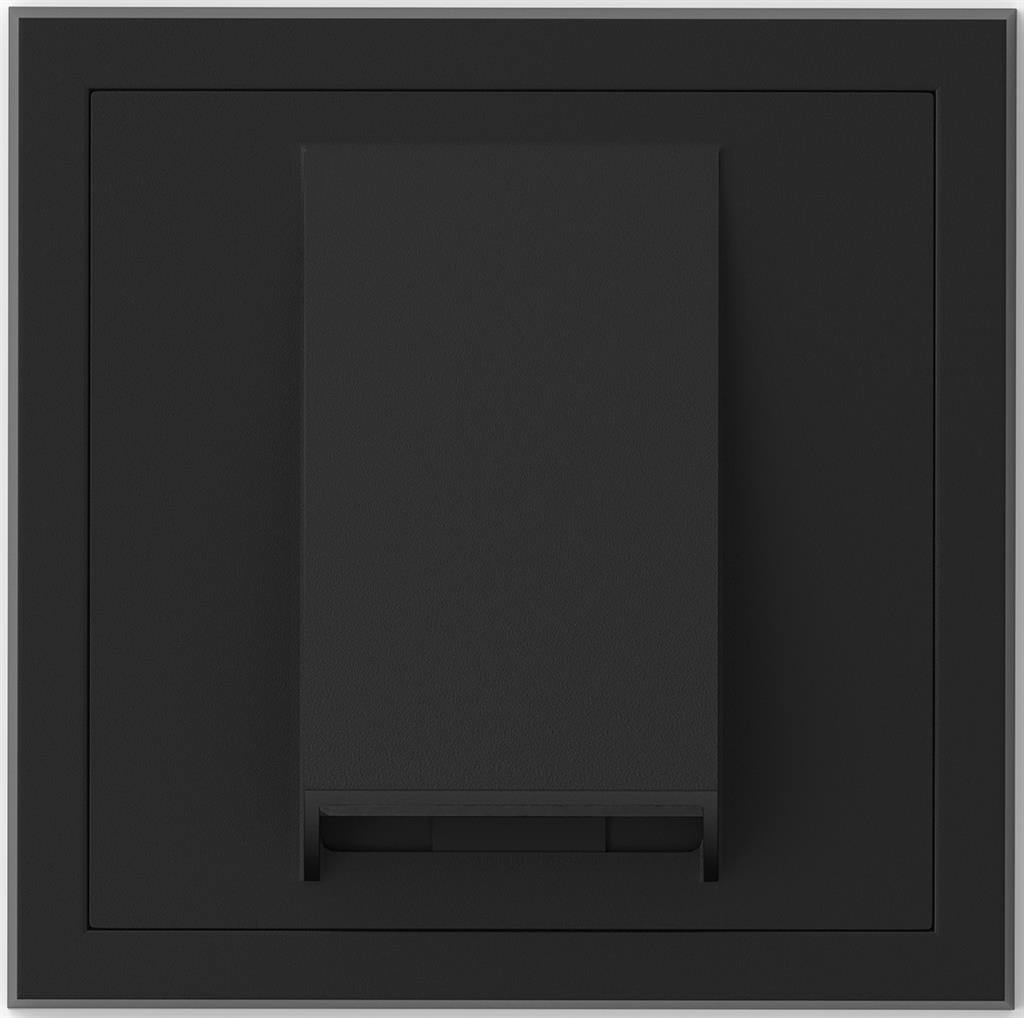 Твърда връзка моноблок цвят ЧЕРЕН мат Adria Commel