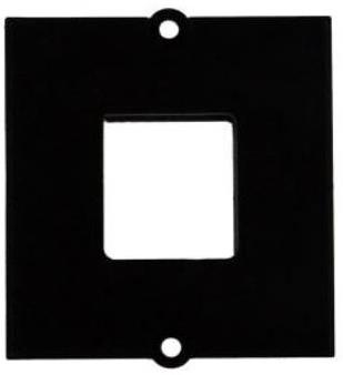 Модул CM за 1х Keystone, метален, цвят Черен, Bachmann