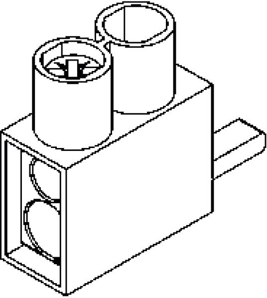 Изолиран конектор СИВ към устройство AS/SN 2x10mm² Pollmann