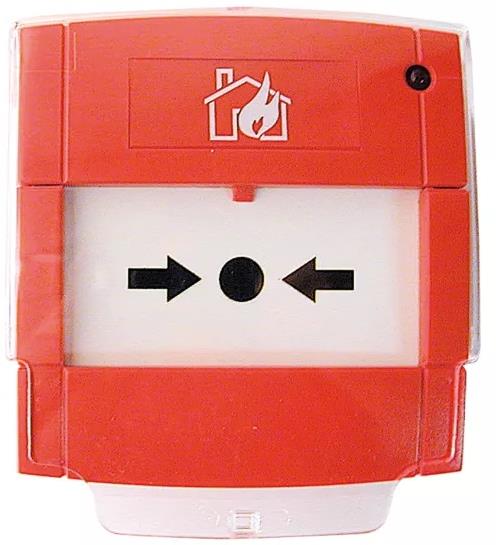 Адресируем ръчен пожароизвестител, с изолатор, KAC Honeywell