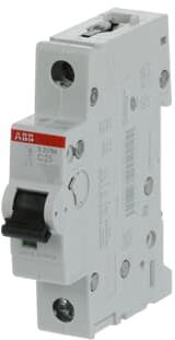 Автоматичен прекъсвач S201M 1P 25A крива C 10kA ABB