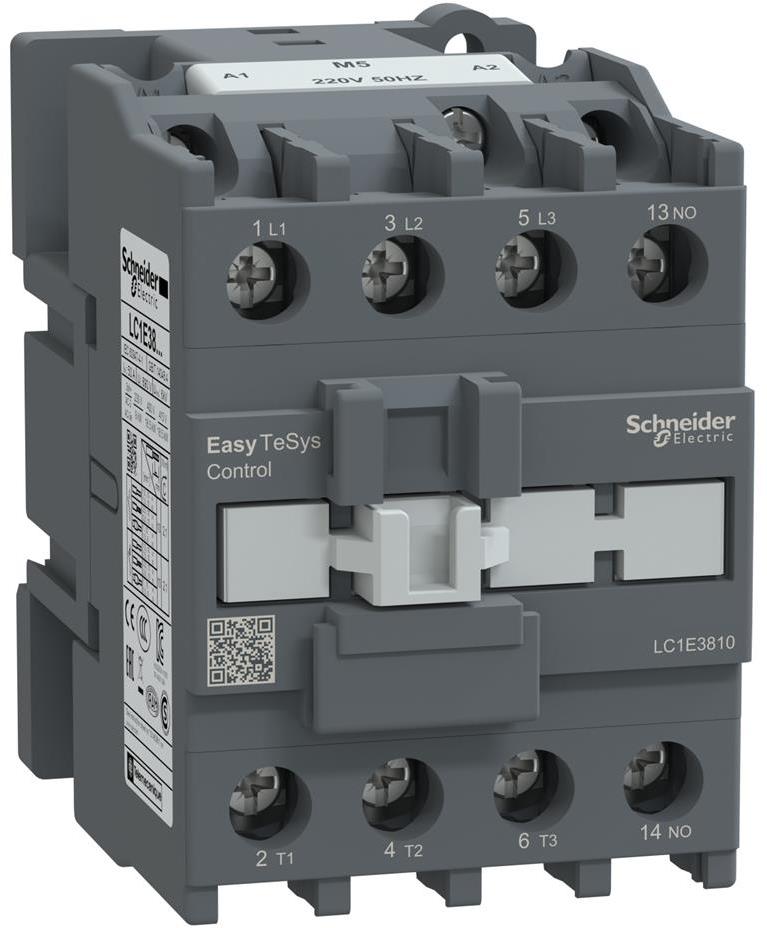 Контактор TeSys E 3P 18.5kW (38A AC-3) 1NO 220V 50Hz SE