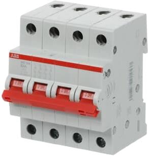 Товаров прекъсвач /шалтер/ SHD204 63A 4P 4 модула ABB