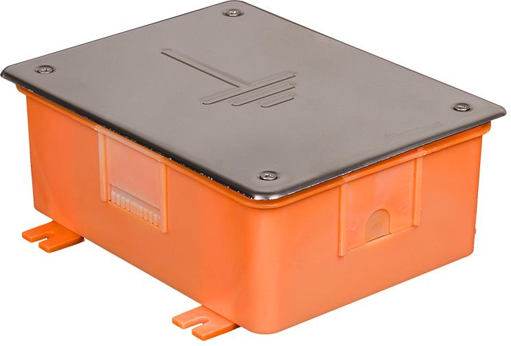Кутия 218x168x84/215 за заземителна шина с капак от неръждаема стомана PZO Elektro-Plast