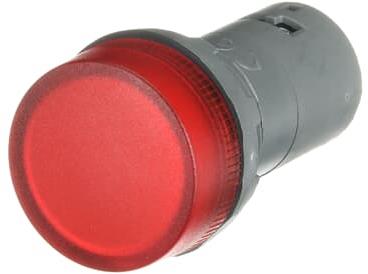 Сигнална лампа LED CL2-520R сглобена червена 220Vdc Ø22mm Compact ABB