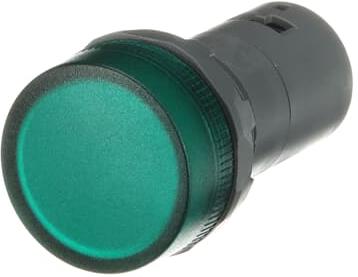 Сигнална лампа LED CL2-520G сглобена зелена 220Vdc Ø22mm Compact ABB