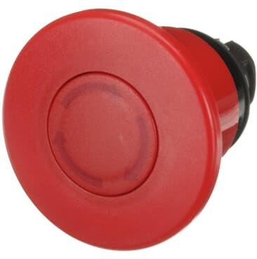 Авариен стоп червен Ф60мм MPMT4-10R освобождаване чрез завъртане Ø22mm Modular АВВ