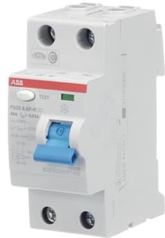 ДТЗ 2P 40A 30mА серия F202 тип F ABB