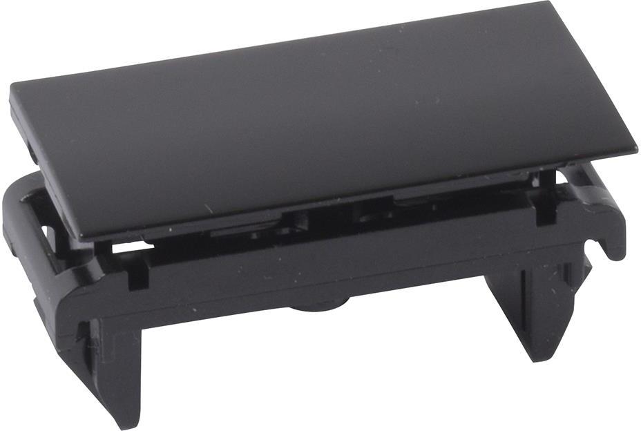 Съединител (2 бр.) за капак 45мм ЧЕРЕН Soluclip DLP Legrand