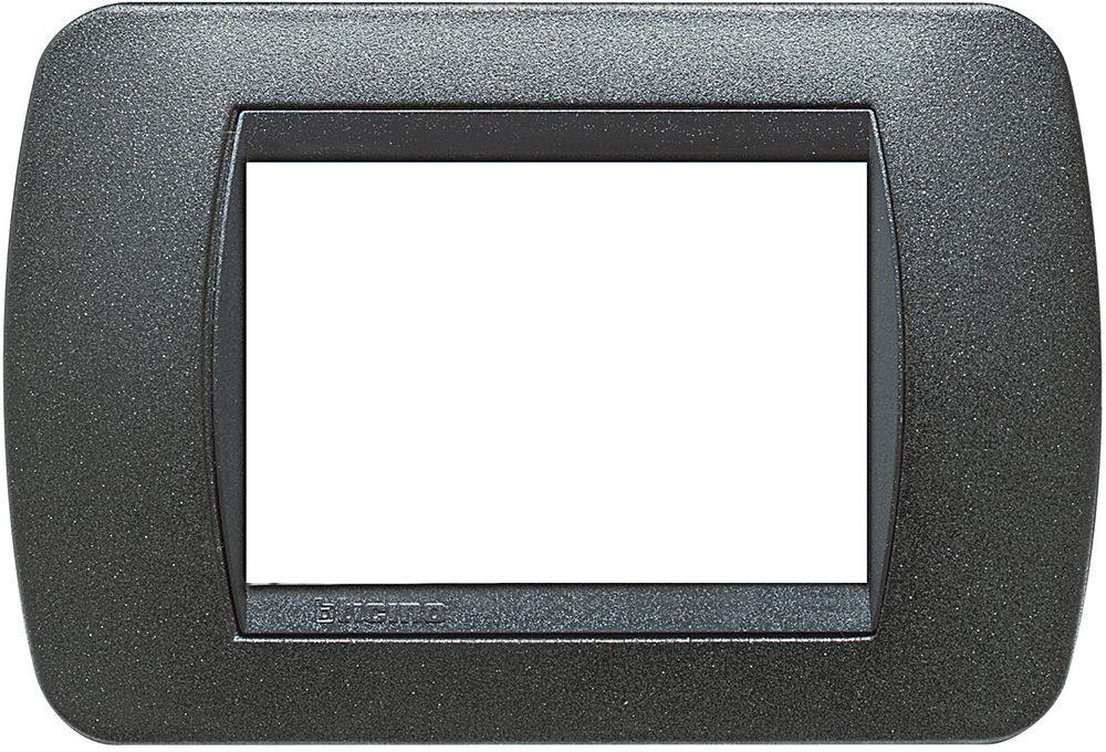 Рамка 3 мод. Black Graphite LL International Bticino