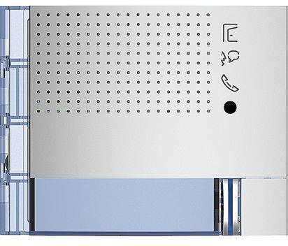 Лицев панел аудио с 1 бутон Sfera New Allmetal Bticino