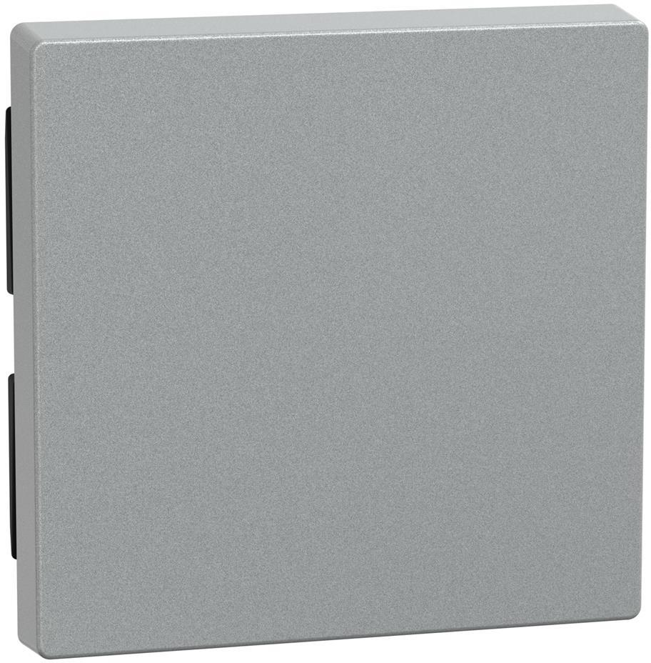 Лицев панел за ключ/бутон цвят Алуминий System M Merten SE