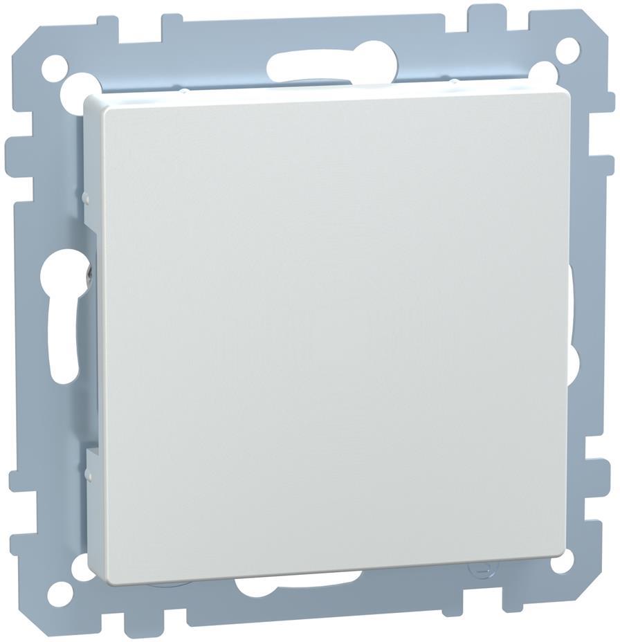 Празен модул с лицев панел цвят Алуминий System M Merten SE