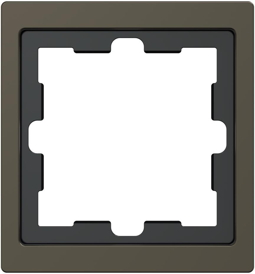 Рамка 1х цвят Мока System Design Merten SE