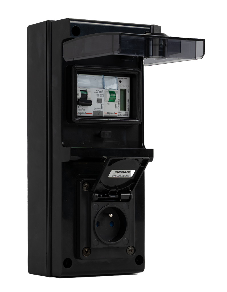 Табло 632.1510 тип EV сглобено с токови защити Legrand