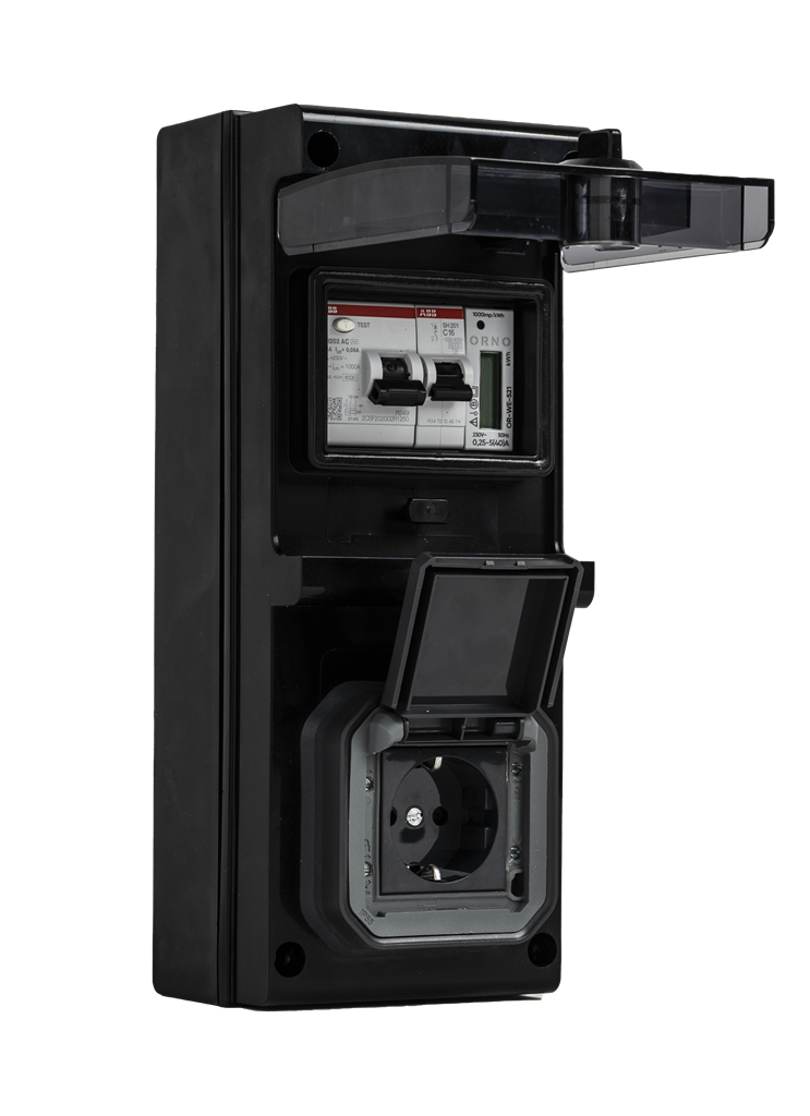 Табло 632.1510 тип EV сглобено с токови защити ABB