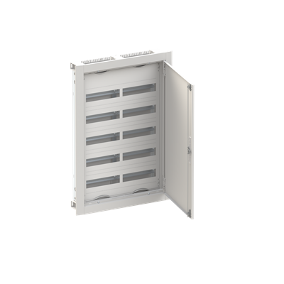 Табло за скрит монтаж ComfortLine 5х24мод. CU25V (120) с плътна метална врата IP30 и Н и РЕ клеми ABB