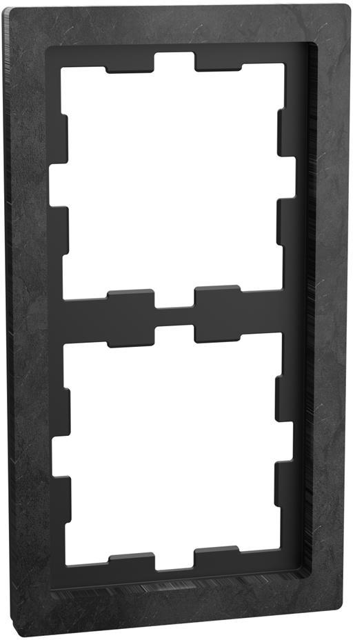 Рамка 2х цвят Полиран камък System Design Merten SE