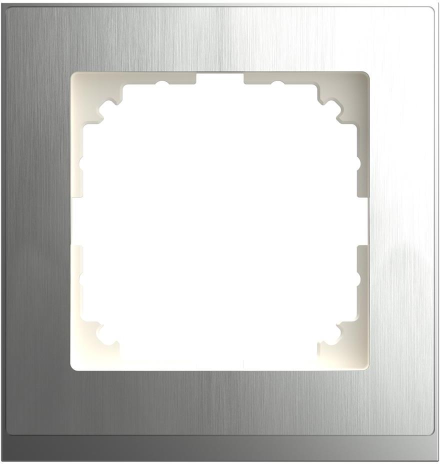 Рамка 1х цвят Стомана, M-Pure Decor System M Merten SE