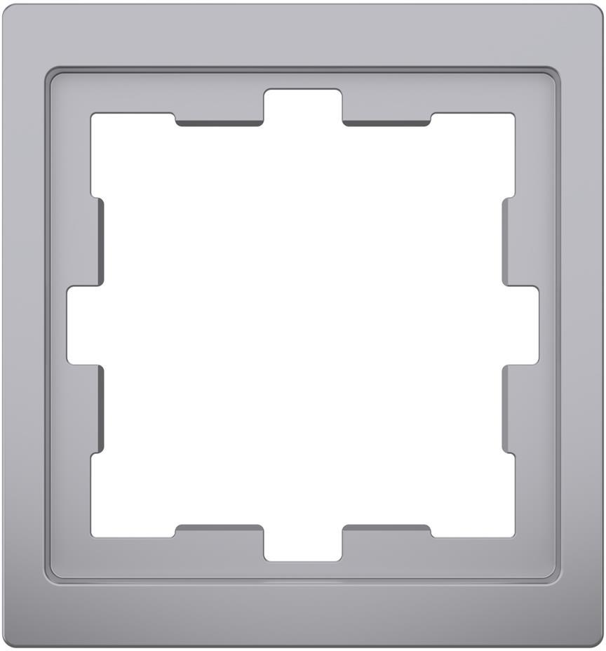 Рамка 1х цвят Неръждаема стомана System Design Merten SE