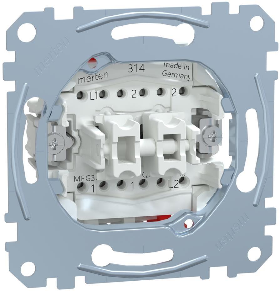 Сериен бутон NO/NC механизъм Merten SE