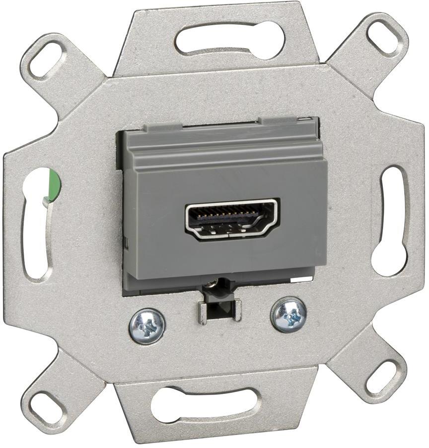 Розетка HDMI за запояване механизъм Merten SE