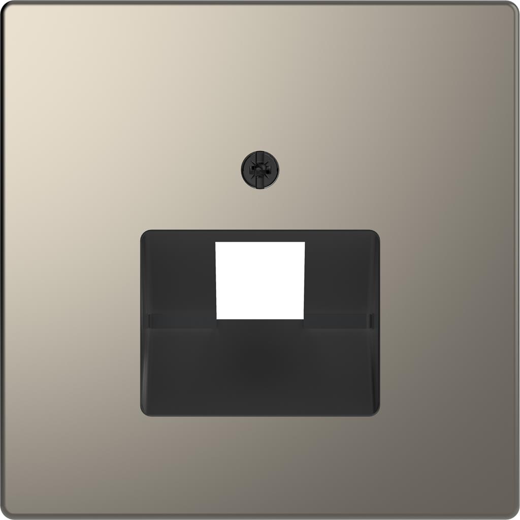 Лицев панел за RJ45/за MEG4530-0000/ цвят Никел System Design Merten SE