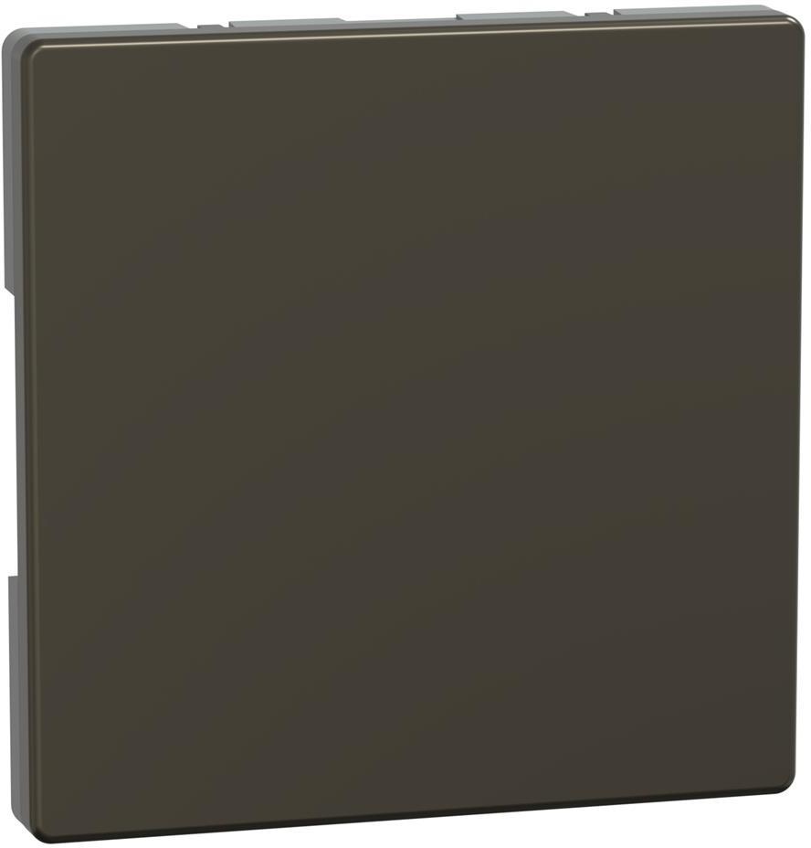 Празен модул с лицев панел цвят Мока System Design Merten SE