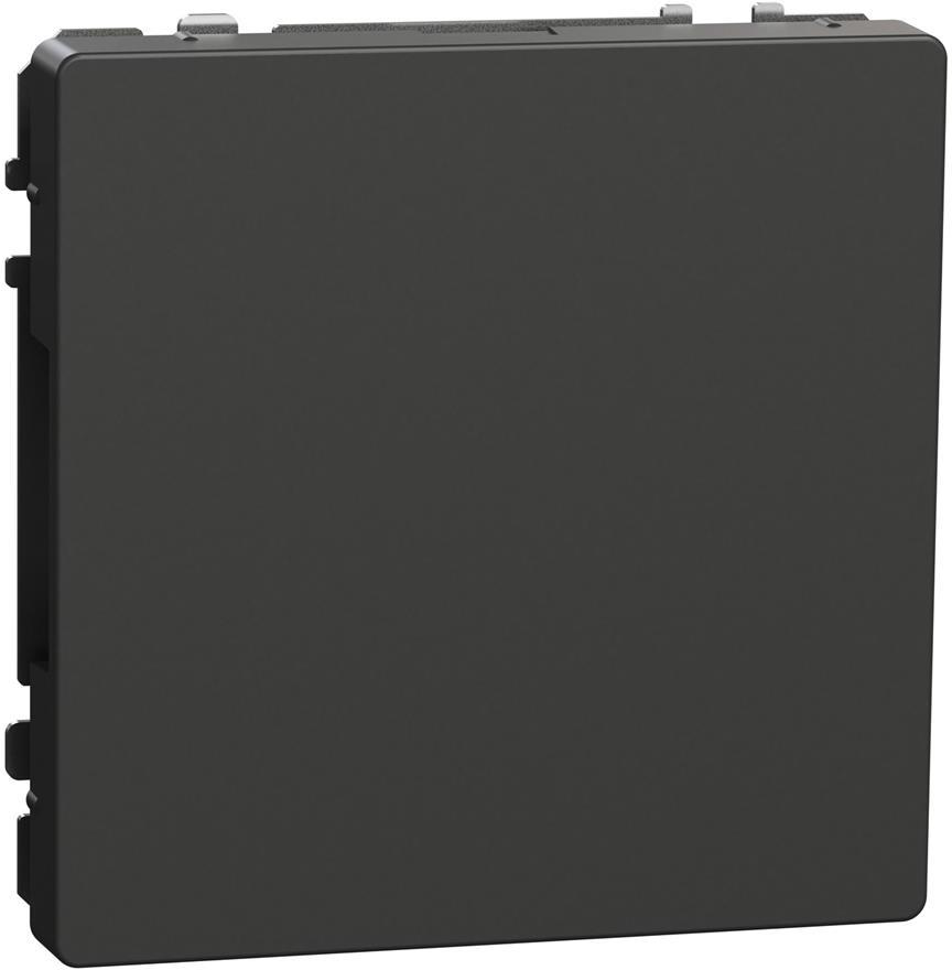 Празен модул с лицев панел цвят Антрацит System Design Merten SE