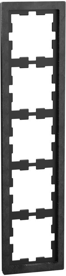 Рамка 5х цвят Полиран камък System Design Merten SE