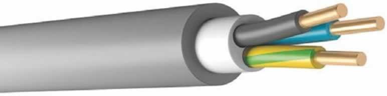 Кабел NYM 5x1.5 мм2 - 100м