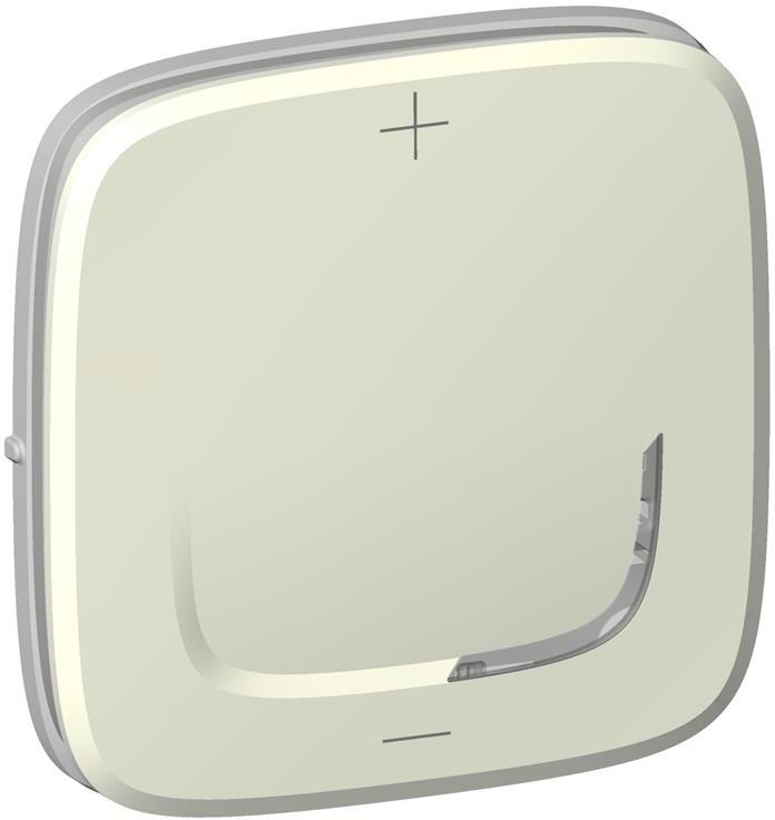 Лицев панел за бутонен димер цвят Перла Valena Allure Legrand