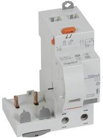 Допълнителен ДТЗ модул 2P 63A 300мА АС към DX3 Legrand
