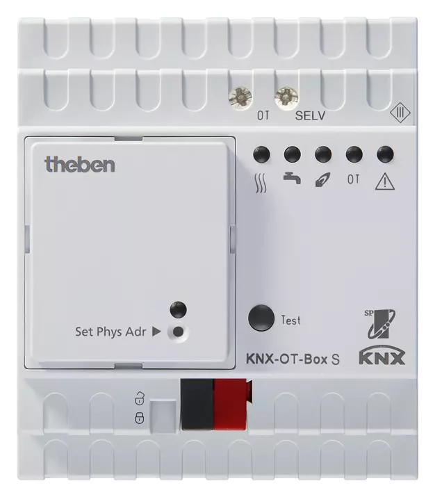 Системен интерфейс KNX-OT-Box S OpenTherm гейтуей 4DIN KNX Theben