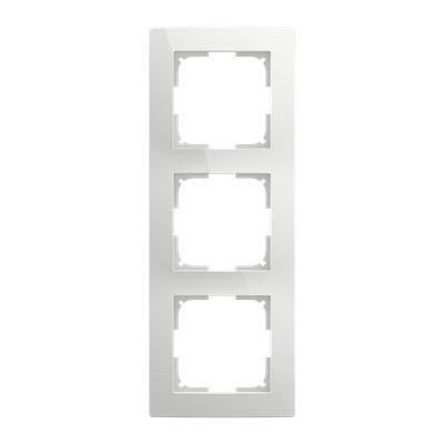 Рамка 3х цвят БЯЛ New Basic 55 ABB