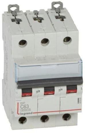 Автоматичен прекъсвач DX3 3P 63A крива С 6kA Legrand