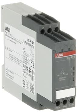 Реле за контрол на фази, последователност, CM-PFS.S, 2c/o, L1-L2-L3=200...500Vac ABB